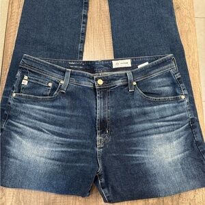AG Adriano Goldschmied Dark Blue Relaxed Jeans